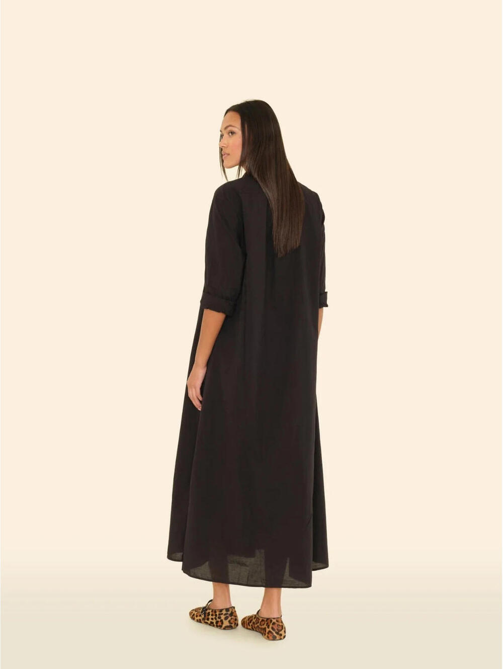 Xirena Boden Dress 2026 Style in Black, $260 New w/Flaw, Medium #21 - Picture 3 of 8